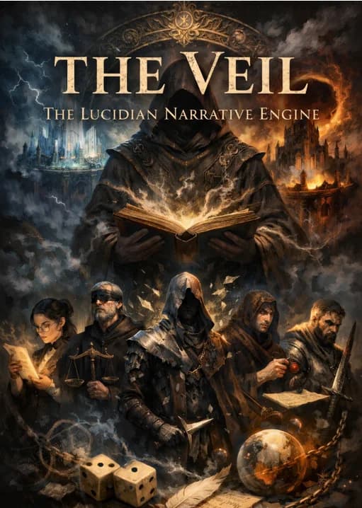 The Veil TCG doorway artwork
